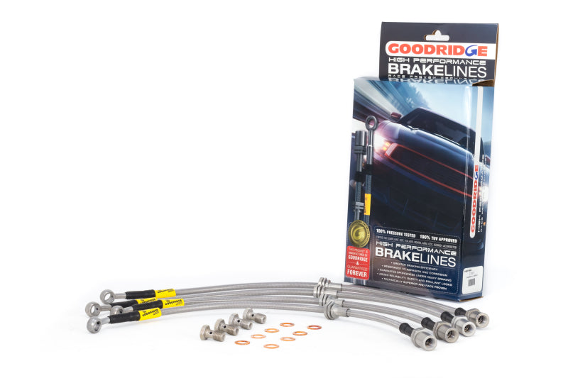 Goodridge Stainless Brake Lines (85-89 Toyota MR2)