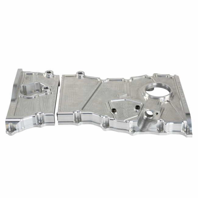Skunk2 Timing Chain Cover V2 - Raw Anodized (Honda/Acura K24)