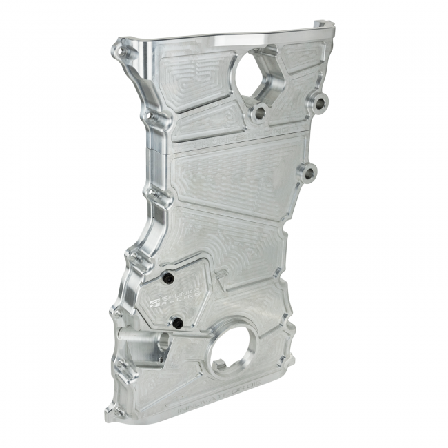 Skunk2 Timing Chain Cover V2 - Raw Anodized (Honda/Acura K24)