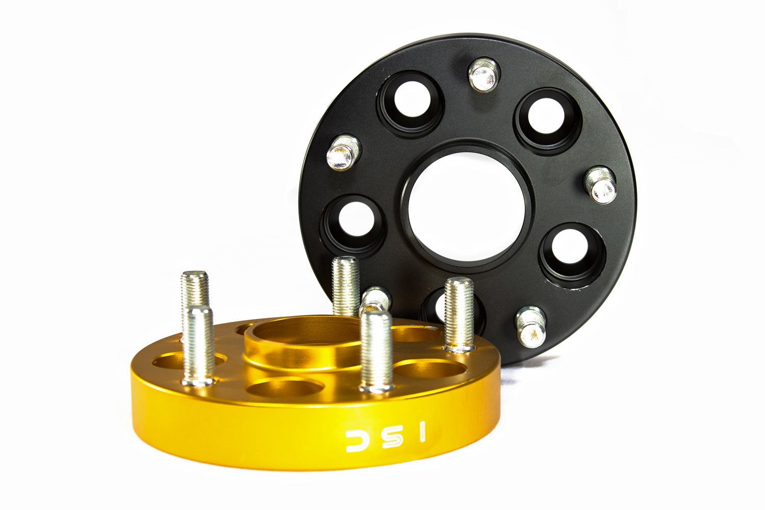 ISC Suspension 5x100 to 5x114 Wheel Adapters - 25mm Gold (Set of 4)