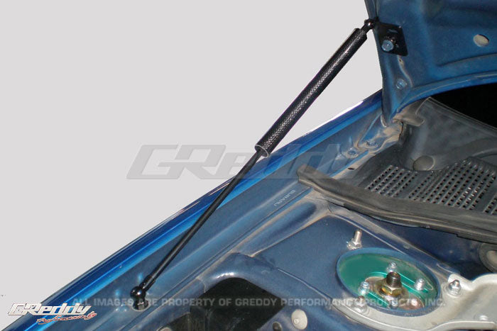 GReddy 05-07 Subaru WRX/STi  Engine Hood Lifter Kit (OEM Weight Hood)