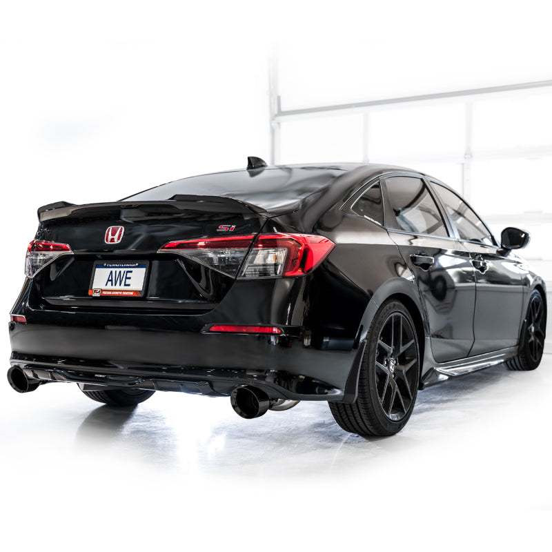 AWE Tuning 2022+ Honda Civic Si FE1 Touring Edition Catback Exhaust - Dual Diamond Black Tips