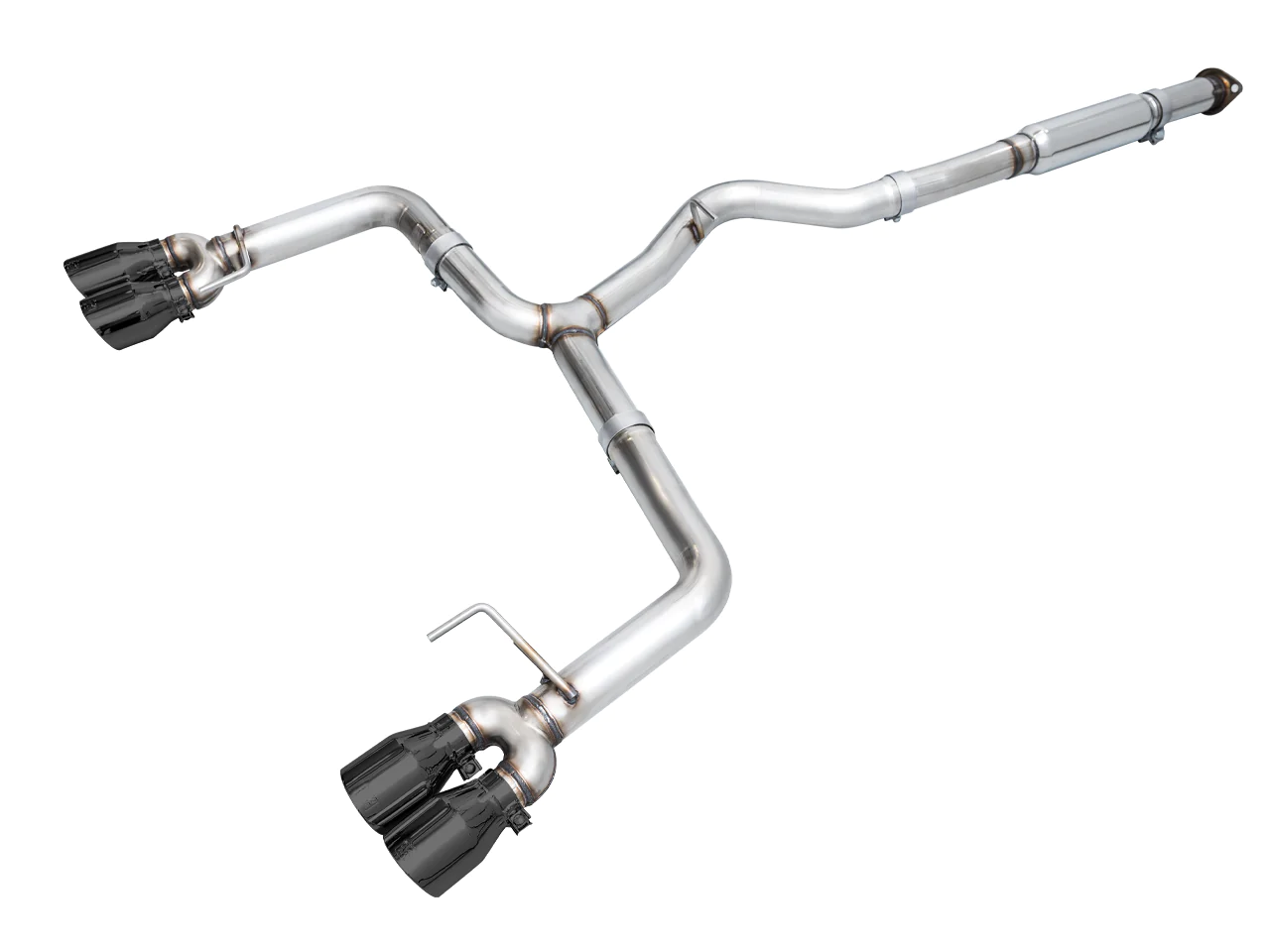 AWE Tuning 2022+ VB Subaru WRX Track Edition Exhaust - Diamond Black Tips