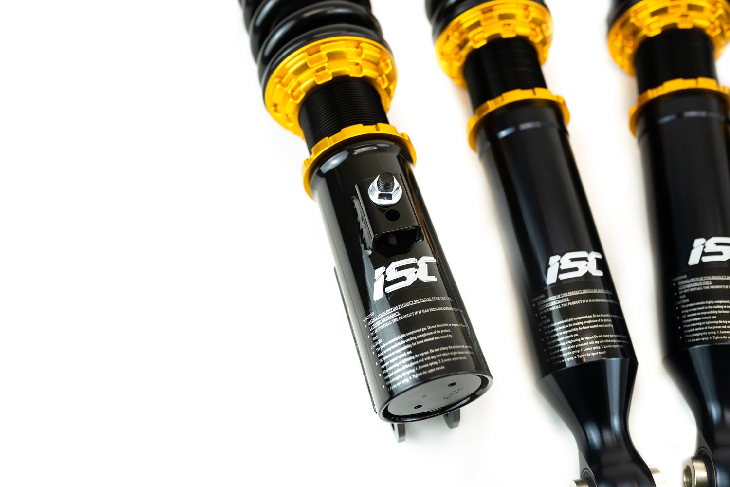 ISC Suspension N1 V2 Coilovers - Street (08-15 Mitsubishi EVO X GSR)