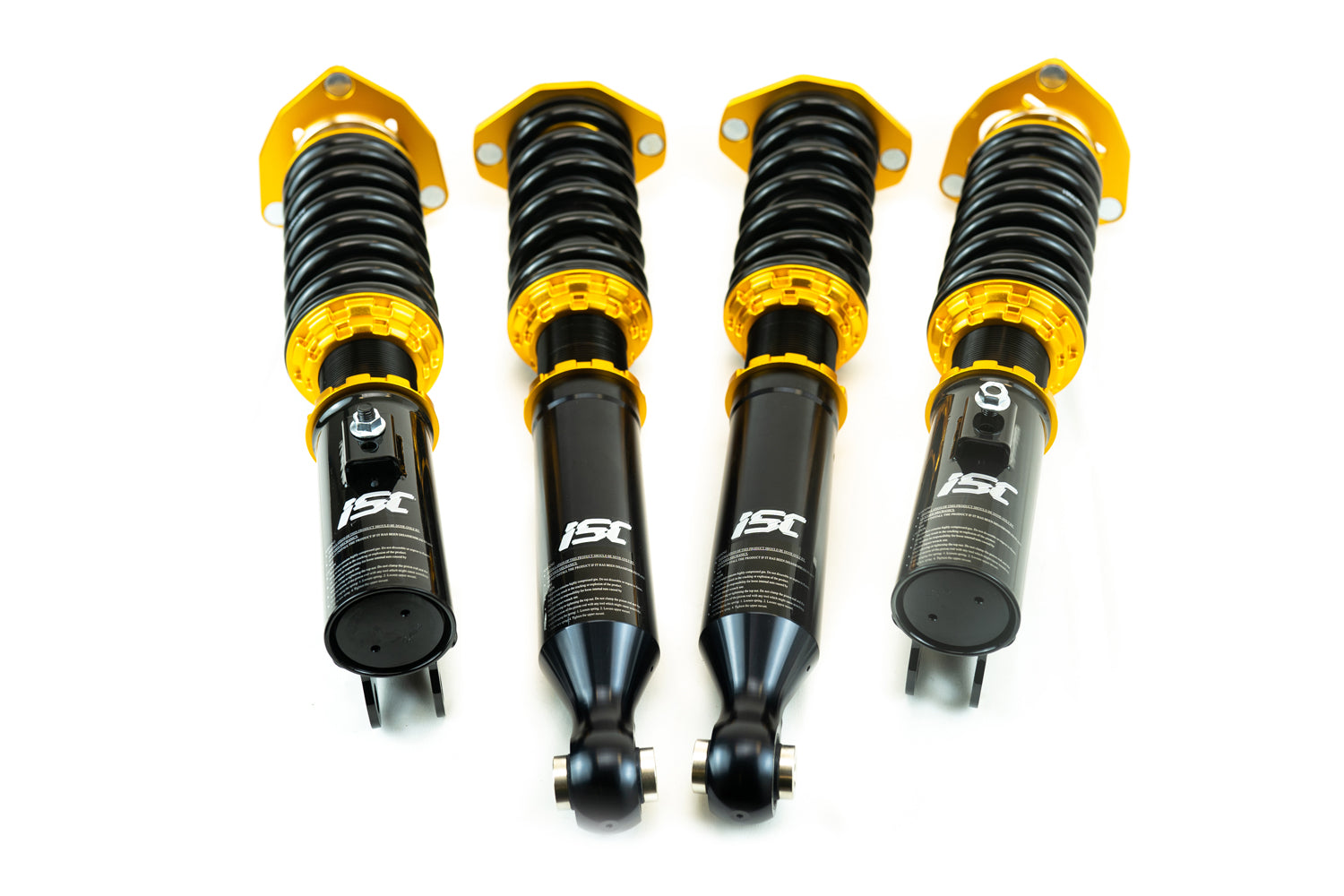 ISC Suspension N1 V2 Coilovers - Street (08-15 Mitsubishi EVO X GSR)