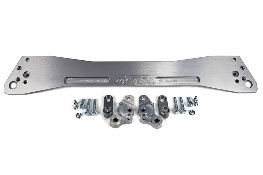 Shifted Rear Subframe EG-RB-02 ASR Rear Subframe Brace - Gray (92-95 Civic / 94-01 Integra)