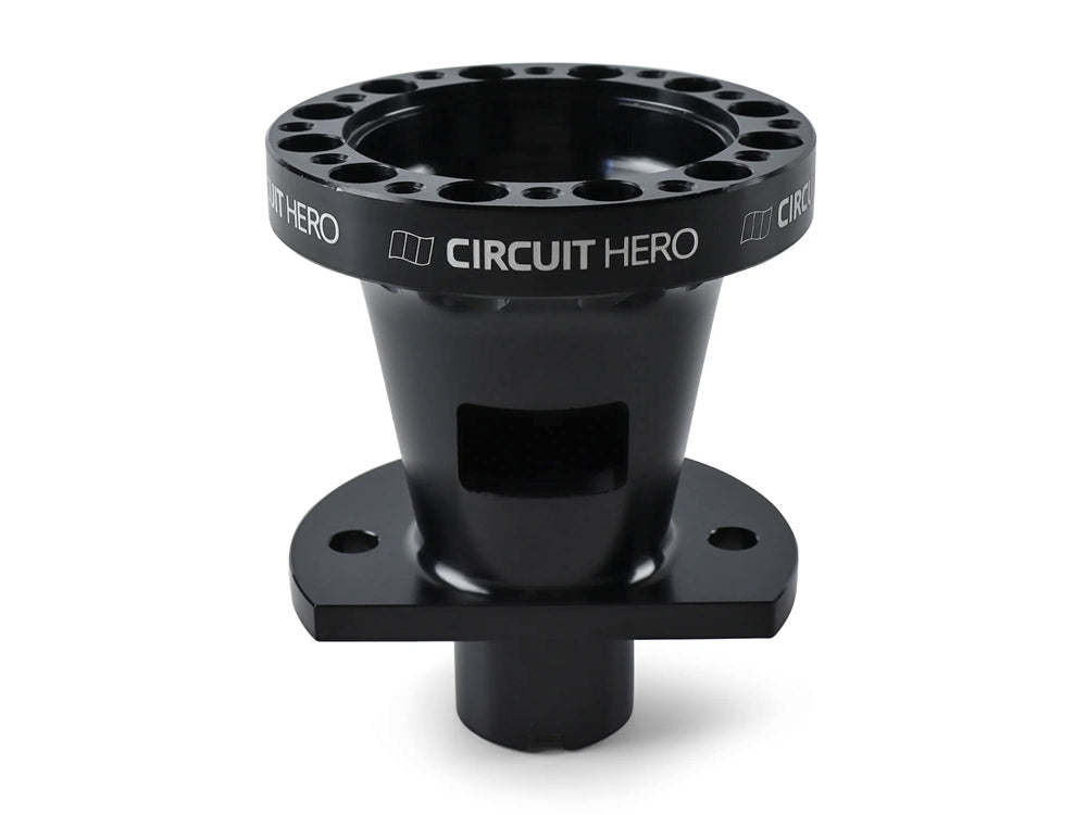 Circuit Hero Steering Wheel Hub - Black (96-05 Civic / RSX / S2000 / Prelude)