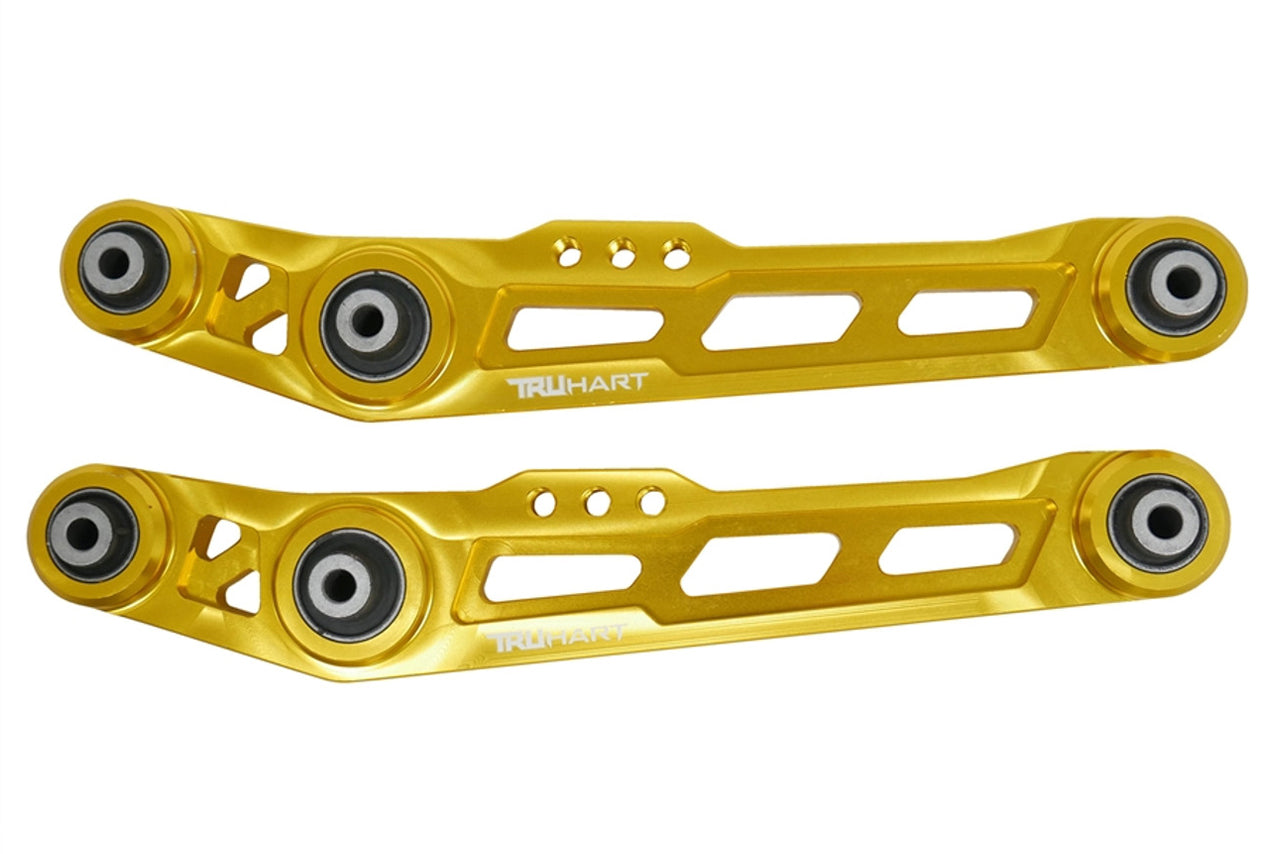 TruHart Rear Lower Control Arms - Gold (88-95 Civic / 90-01 Integra)