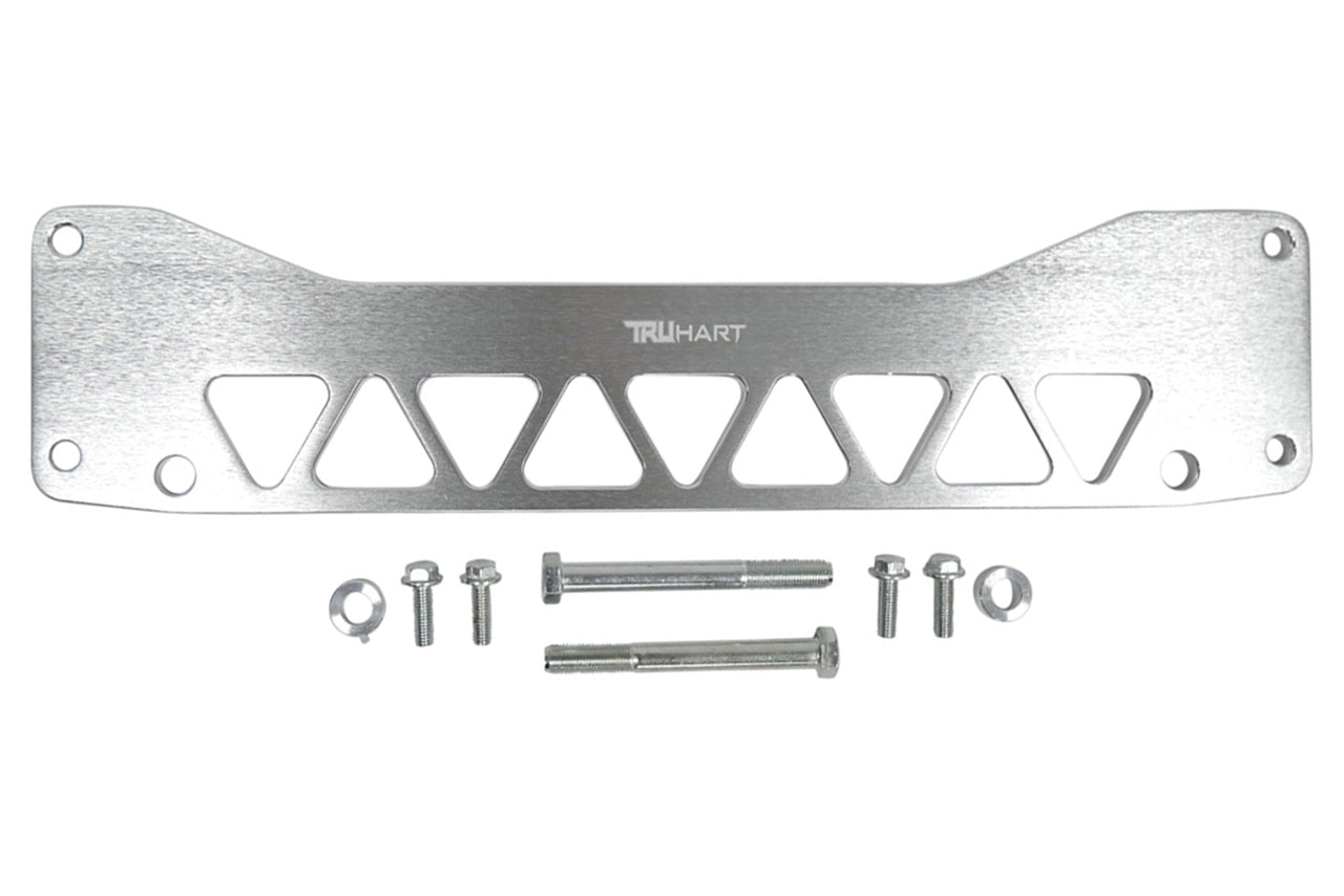 TruHart Rear Subframe Brace - Polished (02-06 RSX / 01-05 Civic)