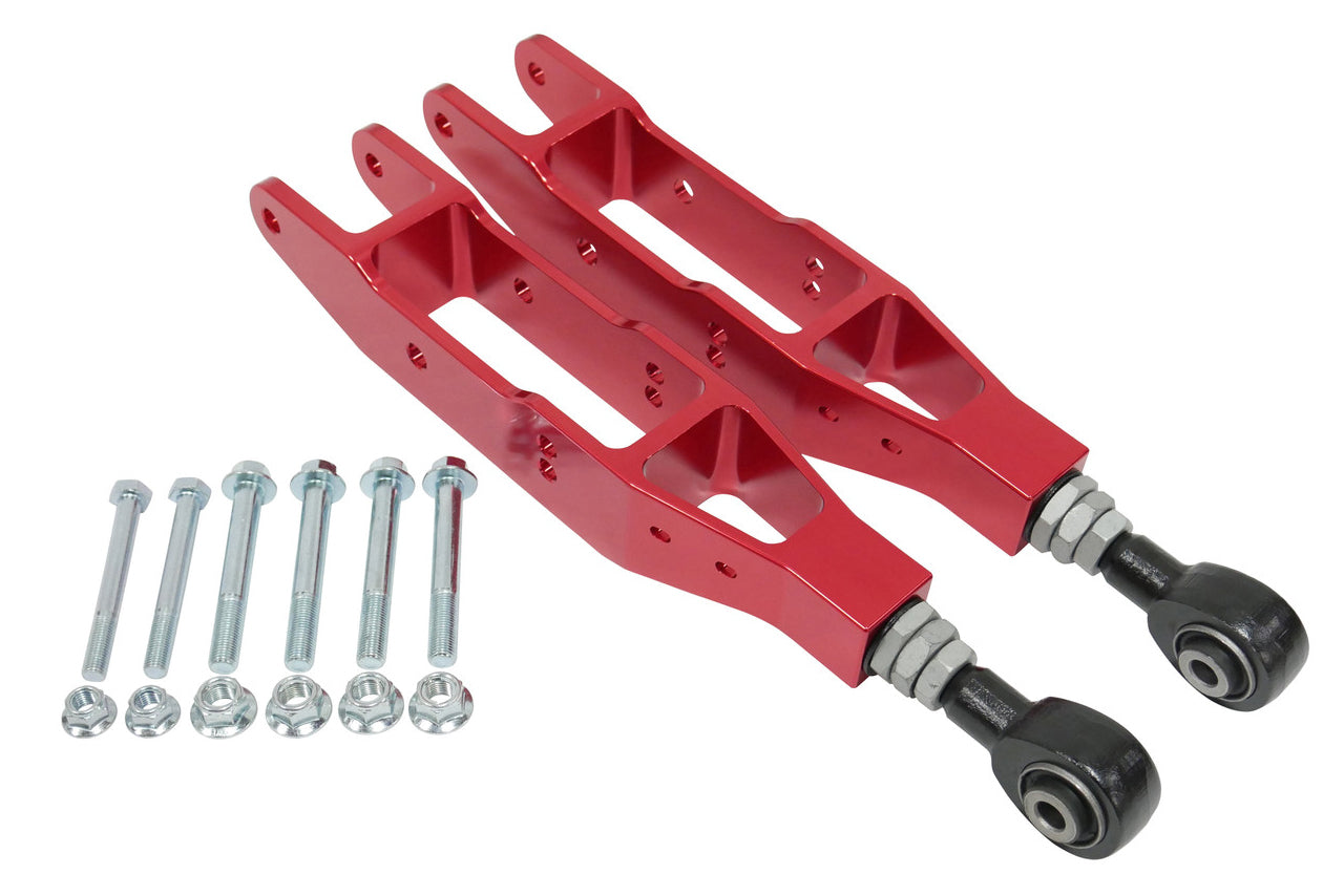 TruHart Rear Lower Control Arms - Red (WRX / BRZ / FR-S / GR86)