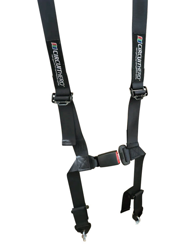 Circuit Hero 4-PT Snap-On Racing Harness