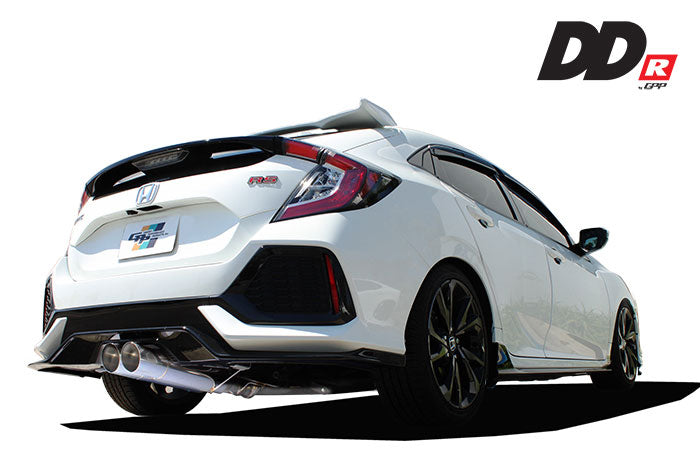 Greddy 17-21 Honda Civic Sport 5DR/Type-R DD-R Exhaust (Non-Resonated)