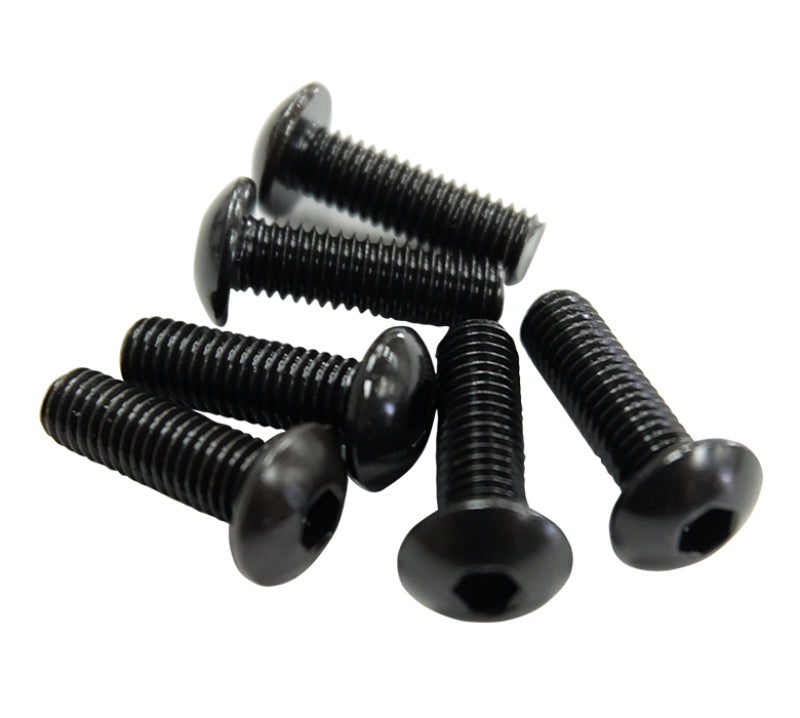 NRG Steering Wheel Flat Screw Upgrade Kit - Black