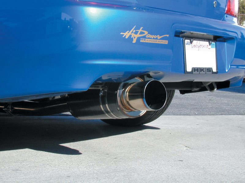 HKS 02-07 WRX / 04-07 STi Hi-Power Carbon Ti Exhaust