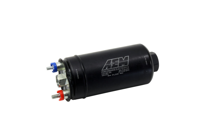 AEM High Pressure Fuel Pump -380LPH (6AN Female Out -10AN Female In)