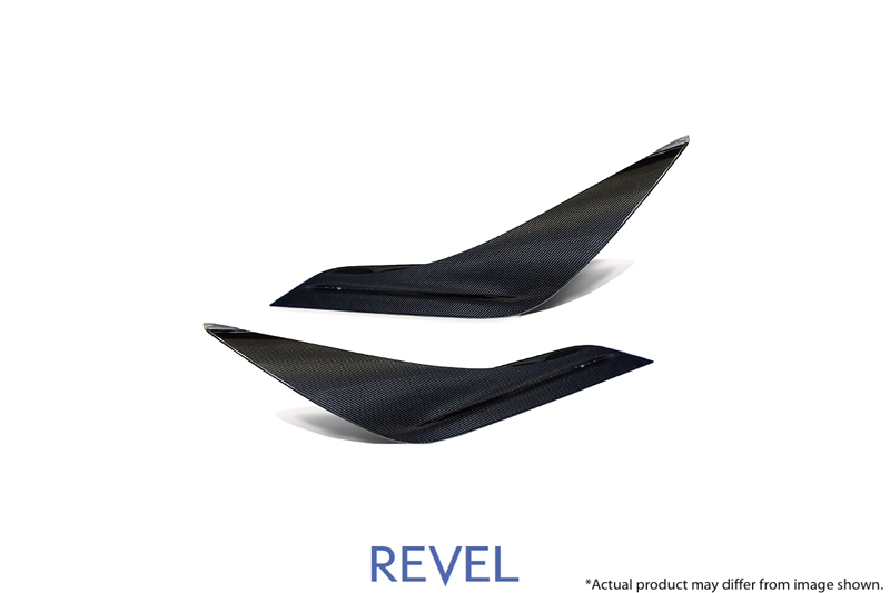 Revel GT Dry Carbon Door Panel Outer Cover 2020 Toyota GR Supra - 2 Pieces
