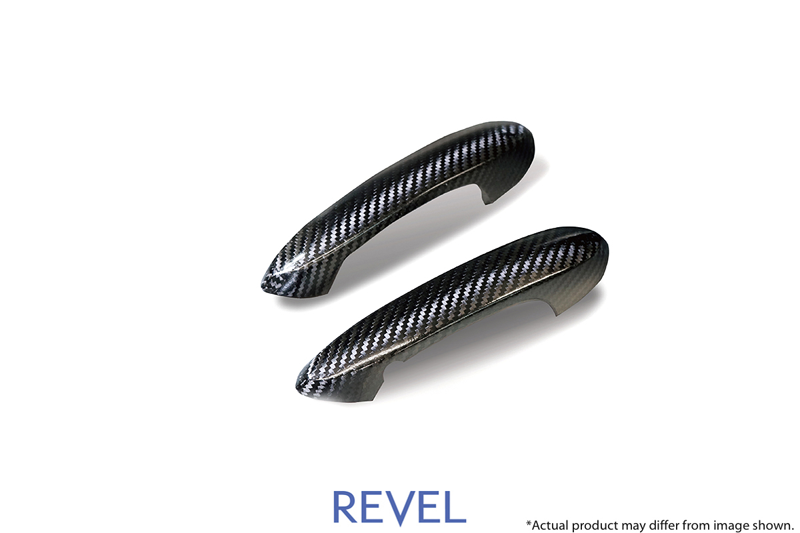 Revel GT Dry Carbon Outer Door Handle Cover 2020 Toyota GR Supra - 2 Pieces