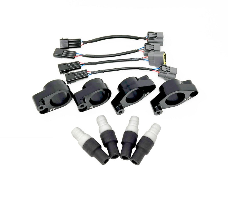 Torque Solution Subaru EJ20/EJ25 R35 GTR Coil On Plug Adapter Kit - Coils Not Included