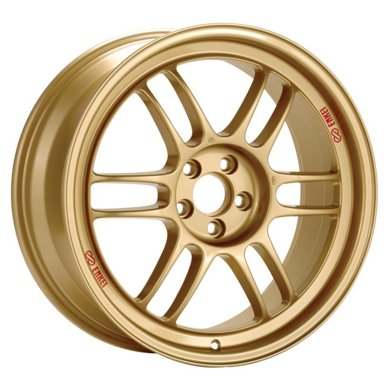 Enkei RPF1 18x8 5x100 45mm Offset 56mm Bore Gold Wheel