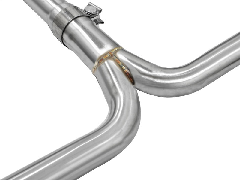 aFe Takeda Exhaust 2.25in to 2in Cat-Back w/Polished Tips 08-12 Honda Accord Coupe V6 3.5L