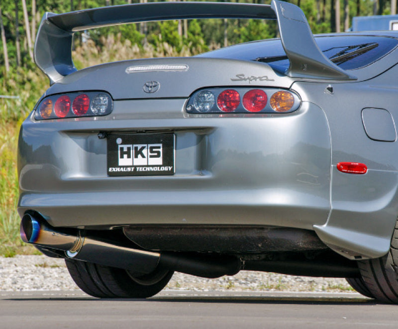 HKS Hi-Power Exhaust Ti Tip 93-97 Toyota Supra ZA80