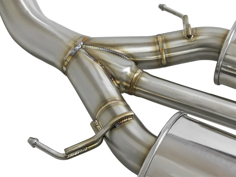 aFe Takeda 3in Cat-Back Exhaust w/ Tri-Polished Tips 17-18 Honda Civic Type R L4 2.0L (t)