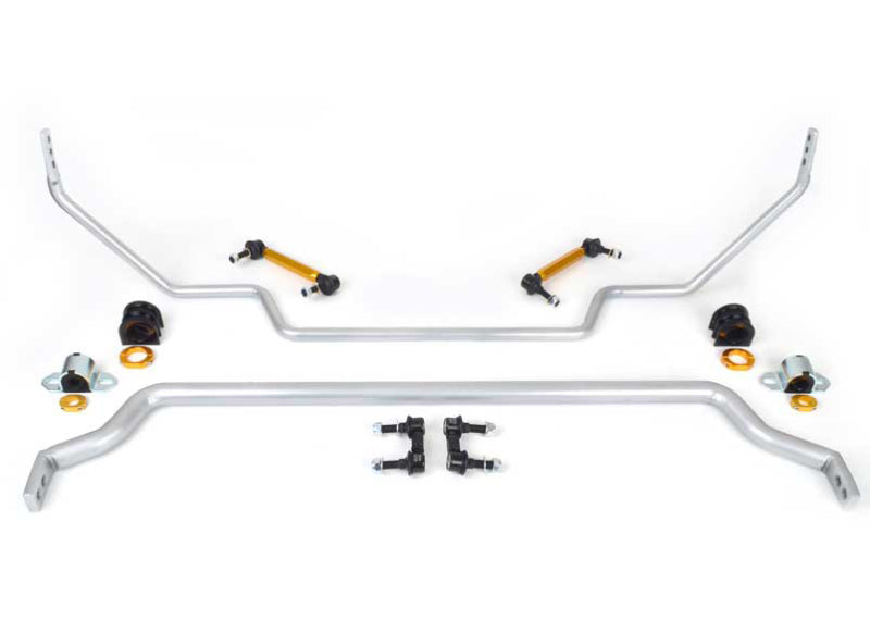 Whiteline 09-14 Nissan GT-R Front and Rear Swaybar Kit