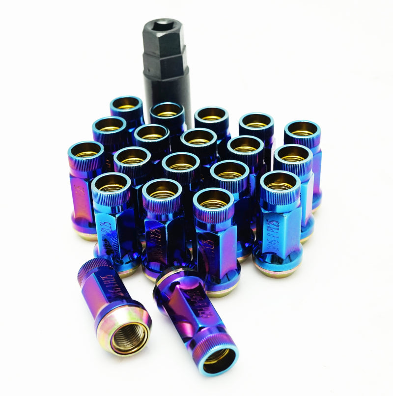 Muteki SR45R Lug Nut Kit 12x1.5 - Burned Blue