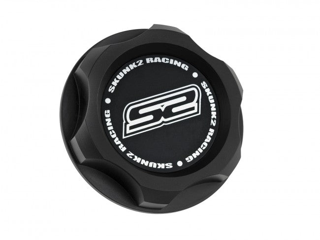 Skunk2 Billet Oil Cap - Black Anodized (Honda M33 x 2.8)