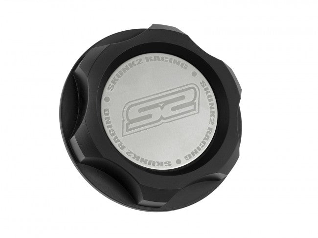 Skunk2 Billet Oil Cap - Black Anodized (Honda M33 x 2.8)