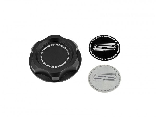 Skunk2 Billet Oil Cap - Black Anodized (Honda M33 x 2.8)