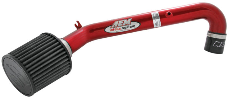 AEM Short Ram Intake - Red (96-00 Honda Civic CX/DX/LX)