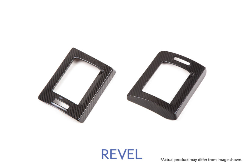 Revel GT Dry Carbon A/C Covers (Left & Right) 15-18 Subaru WRX/STI - 2 Pieces