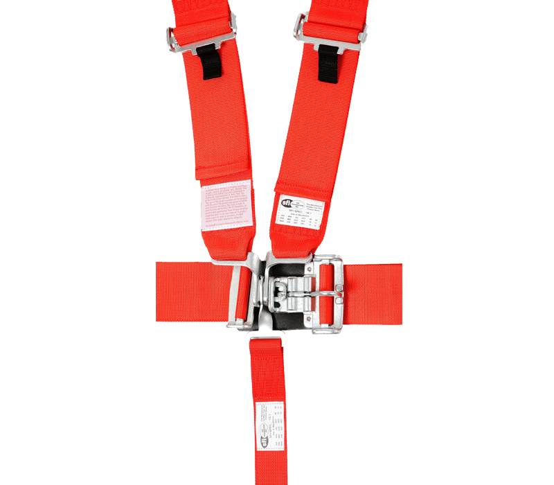 RaceQuip Latch & Link 5pt Harness - Red