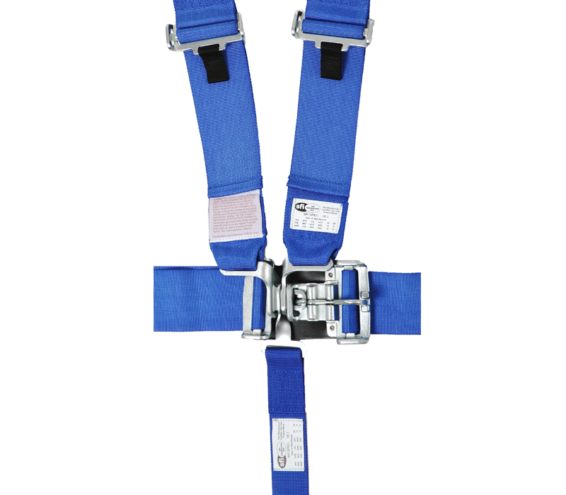 RaceQuip Latch & Link 5pt Harness - Blue