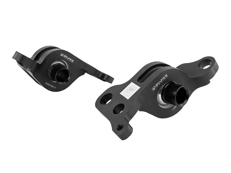 Skunk2 Spherical Compliance Bearing Bracket - Black (92-95 Civic / 94-01 Integra)