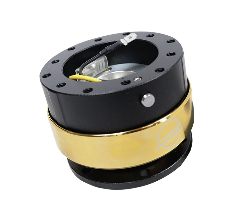 NRG Gen 2.0 Quick Release - Black Body / Gold Ring