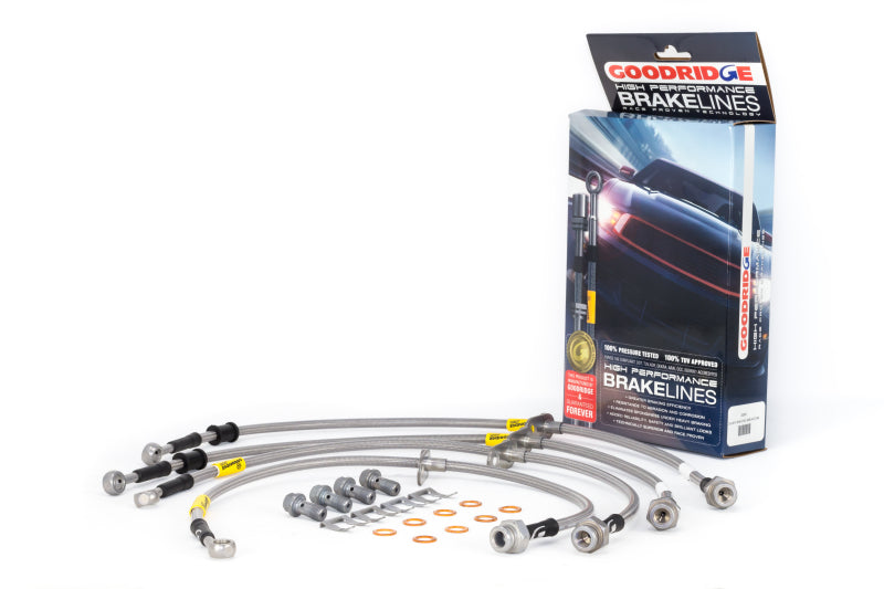 Goodridge Stainless Brake Lines (17-18 Honda Civic Hatchback)