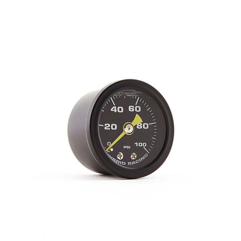 Hybrid Racing Liquid Filled Fuel Pressure Gauge (Universal) HYB-FPG-01-02