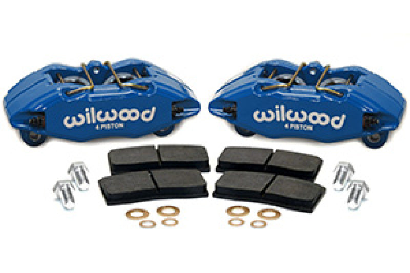 Wilwood DPHA Caliper & Pad Upgrade Kit - Front Blue (Honda/Acura)