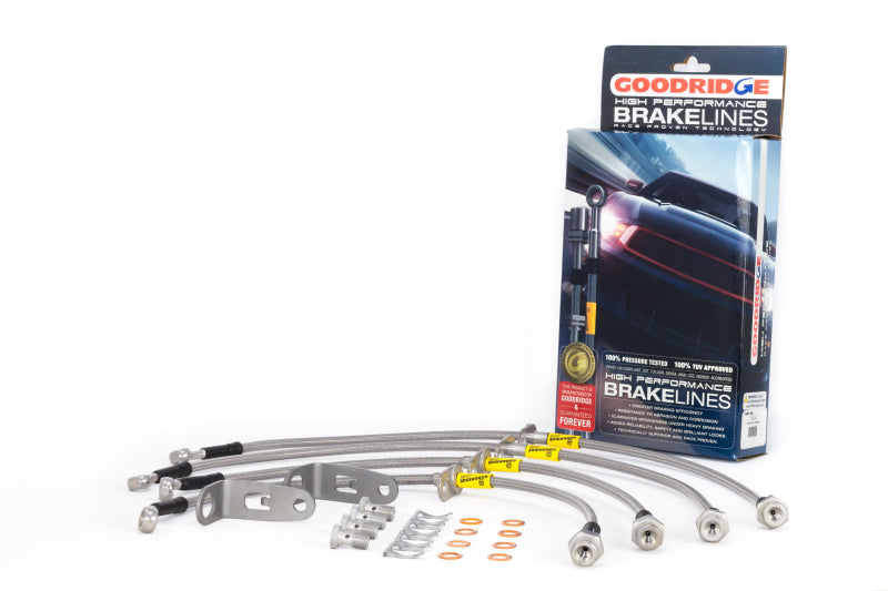 Goodridge Stainless Brake Lines (06-11 Honda Civic w/ Rear Disc)