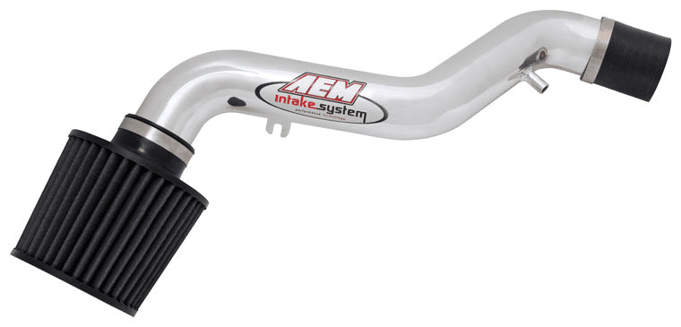 AEM Short Ram Intake - Polished (88-91 Honda Civic EX SI / CRX Si)