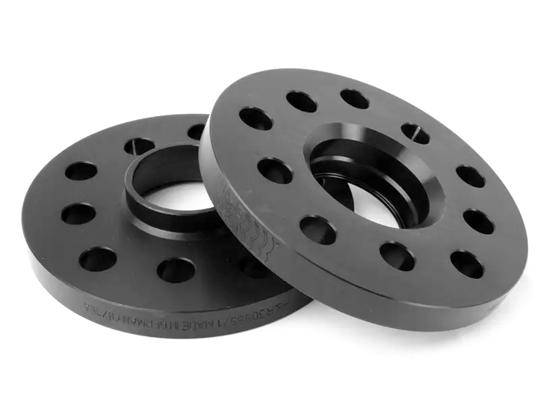 H&R Trak+ 20mm DR Wheel Spacers - Black (5/112 - 66.5 CB - 14x1.25)