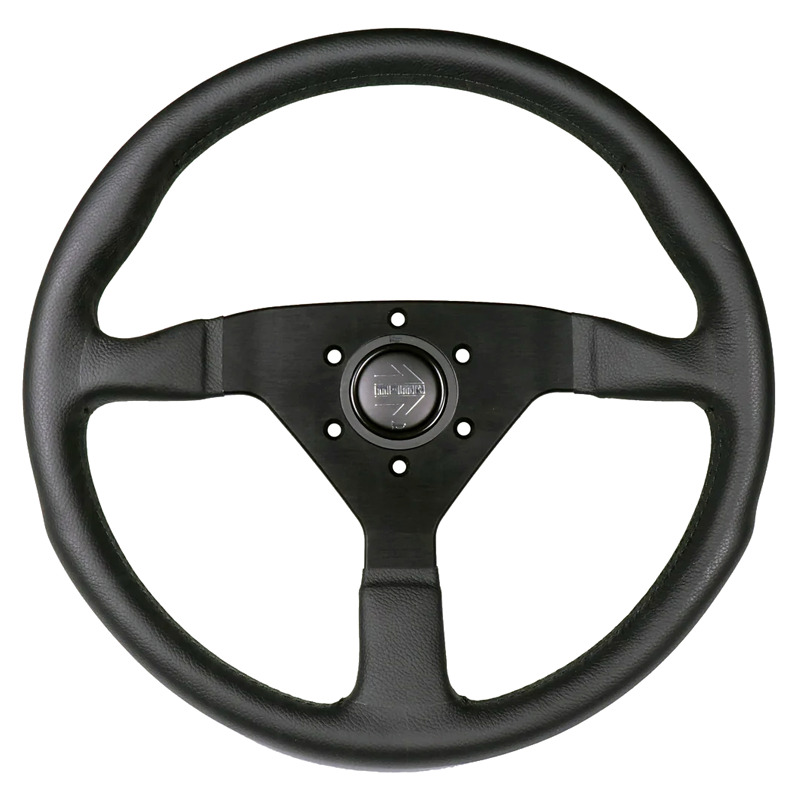 Momo Montecarlo Steering Wheel - 350mm (Black Leather / Black Stitching)