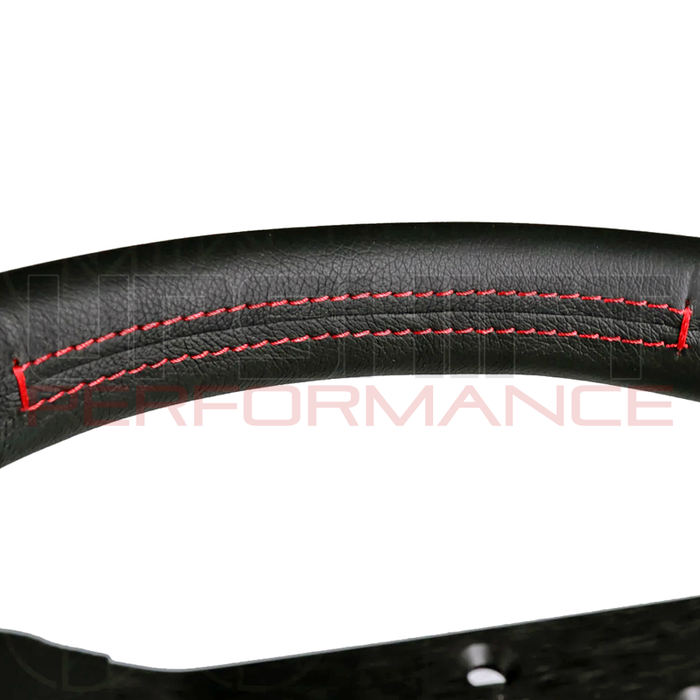 Momo Monte Carlo With Red Stitching Steering Wheel 320mm main image 0