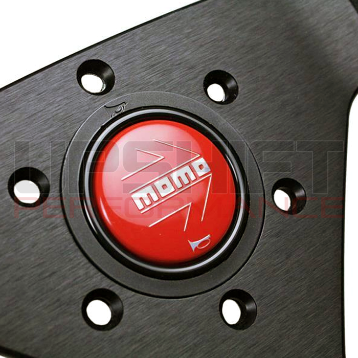 Momo Monte Carlo With Red Stitching Steering Wheel 320mm main image 1