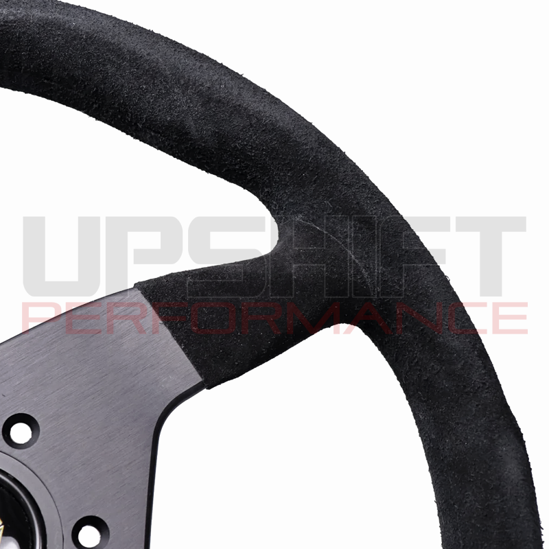 Momo MOD. 78 Steering Wheel - 320mm (Black Suede / Black Stitching)