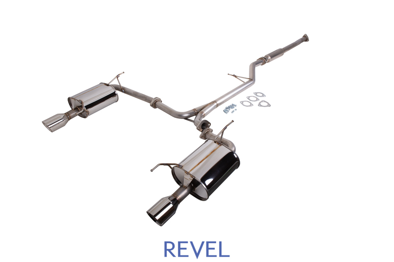 Revel Medallion Touring-S Catback Exhaust - Dual Muffler 01-03 Acura TL Type S