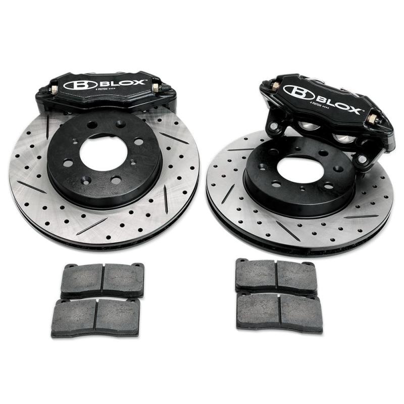 BLOX Racing Tuner Series Brake Upgrade Kit - Front (92-95 Honda Civic)