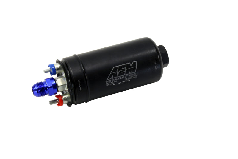 AEM High Pressure Fuel Pump -380LPH (6AN Female Out -10AN Female In)